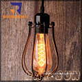 Edison Bulb Lighting Fixtures Industrial Lamp Cage Shade Pendant Lamp